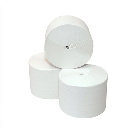 Toilet paper 2 layers 6 rolls from the middle retractable 180 m 100% Cellulose