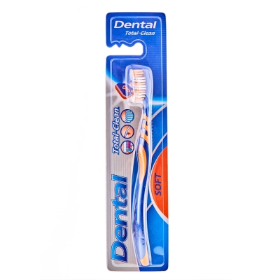 Dental Total Clean Single (Soft) Toothbrush
