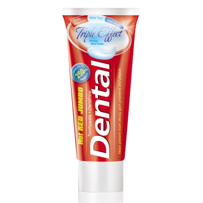 Dental Hot Red Jumbo Triple Effect Toothpaste