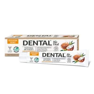 Dental Bio Vital Natural Detoxify Toothpaste