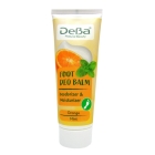 DeBa Natural Beauty Mint & Orange mitrinošs un mīkstinošs pēdu krēms