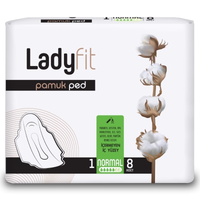 Lady Fit Cotton Sanitary Pads (Normal)