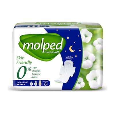 Molped Pure and Soft Extra Long Sanitary Pads