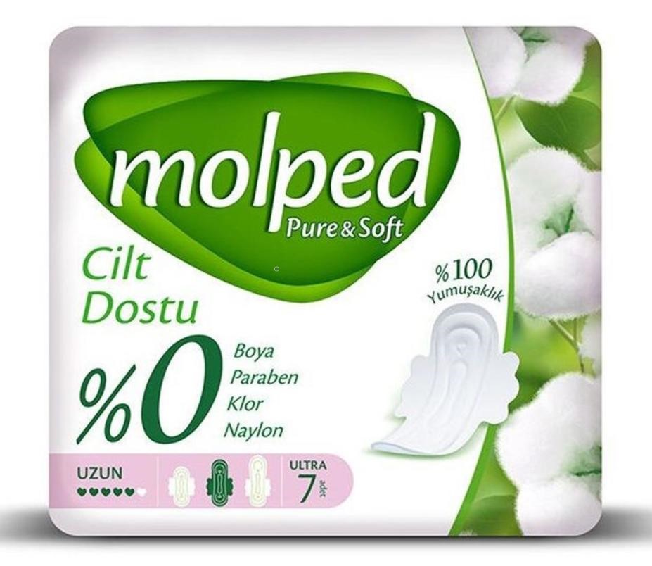 Molped Pure and Soft īpaši garās higiēniskās paketes