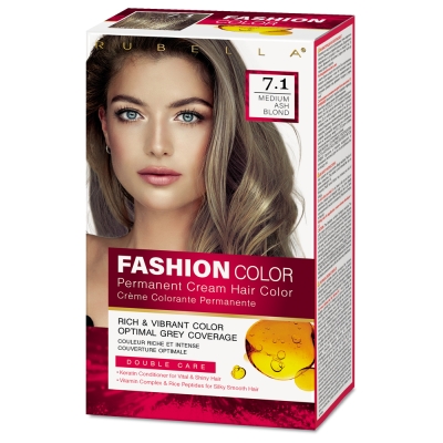 DeBa Fashion Colour 7.1 Medium Ash Blond Hair Color