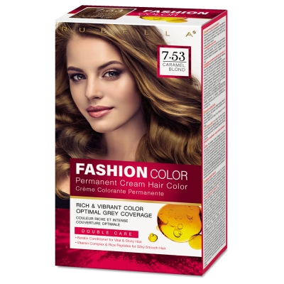 DeBa Fashion Colour 7.53 Caramel Blond Hair Color