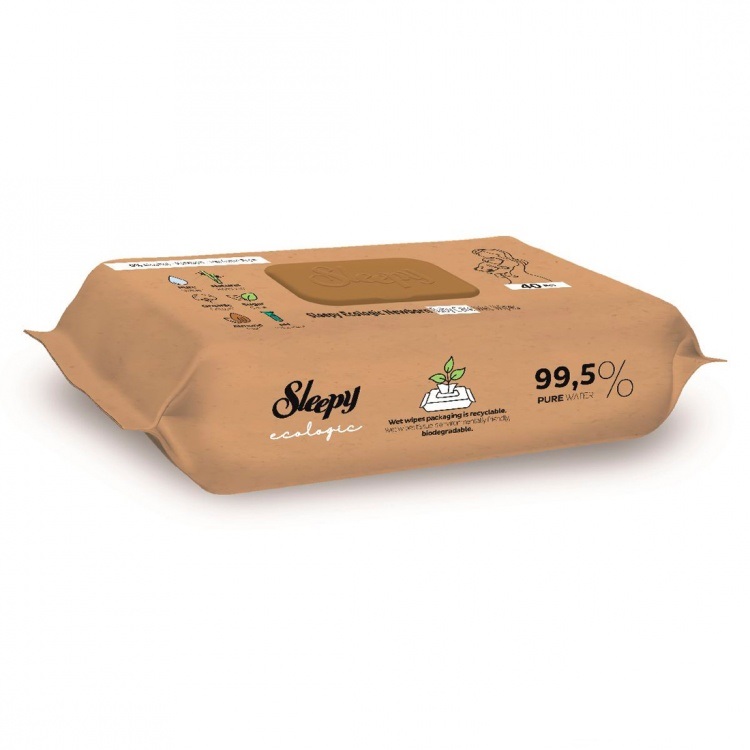 Sleepy Ecologic Biodegradable Wet Wipes