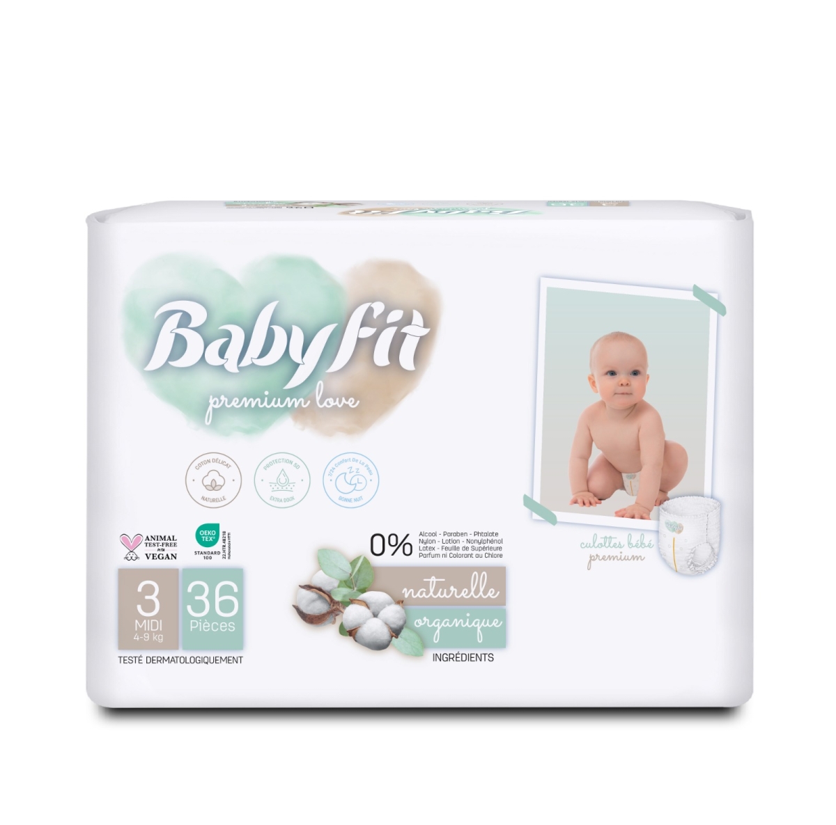 Baby Fit Diapers (4-9 kg)