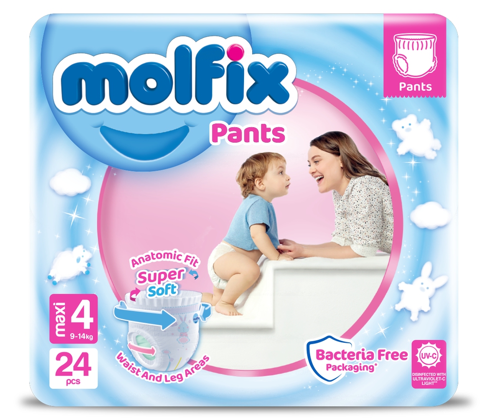 Molfix Diapers Maxi (7-14 Kg) 30 pcs