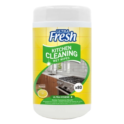 Wet Wipes for Kitchen Cleaning Ultra Fresh
