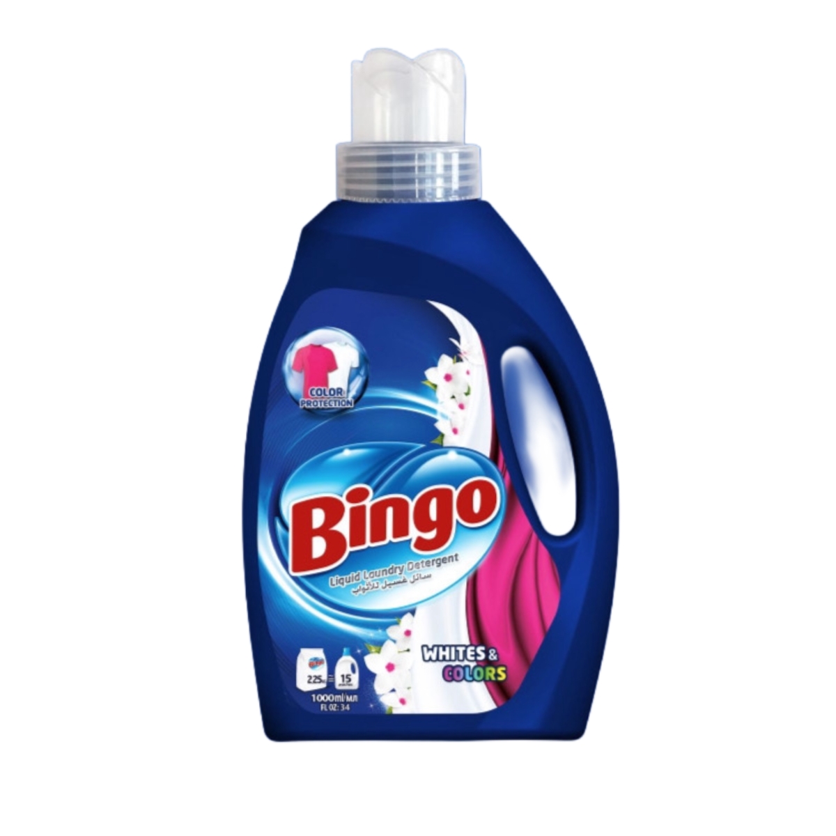 Гель для стирки Bingo Whites & Color 1,2 л