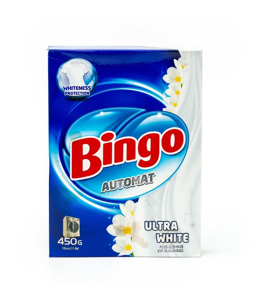 Стиральный порошок Bingo для белых и цветных вещей