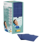 Dental Bibs Soft Care Plus 3ply with dispenser blue 125 pcs